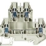 BORNA TIPO TORNILLO DOBLE PISO WT4 E 32A 26-10AWG